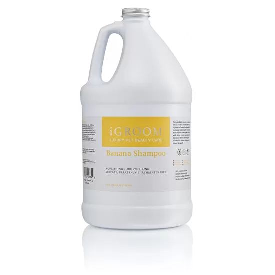 iGroom Banana Pet Shampoo, 3,78L